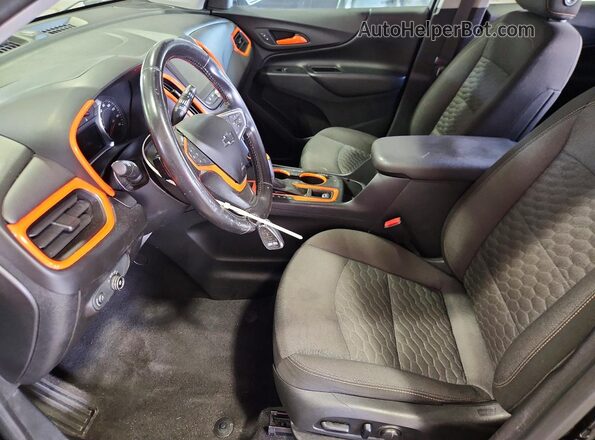2GNAXTEX3J6316161 2018 CHEVROLET EQUINOX Black Front interior view