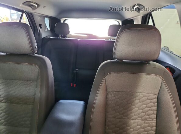 2GNAXTEX3J6316161 2018 CHEVROLET EQUINOX Black Rear seats view