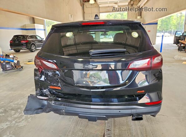 2GNAXTEX3J6316161 2018 CHEVROLET EQUINOX Black Rear view
