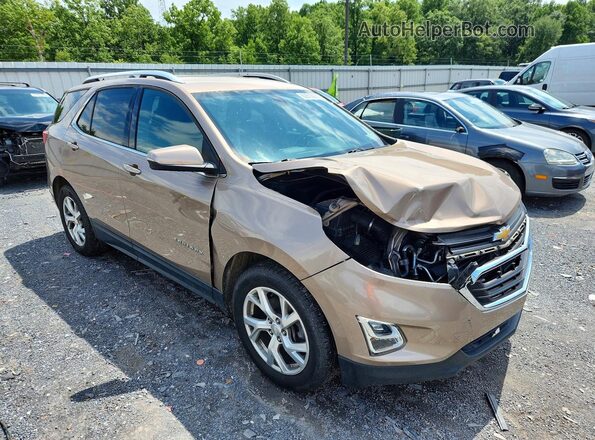 2GNAXTEX4J6311423 2018 CHEVROLET EQUINOX Gold Առջևի աջ