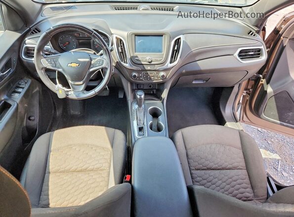 2GNAXTEX4J6311423 2018 CHEVROLET EQUINOX Gold Առջևի վահանակի տեսք