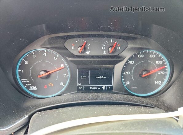 2GNAXTEX4J6311423 2018 CHEVROLET EQUINOX Gold Սարքավորումների վահանակի տեսք