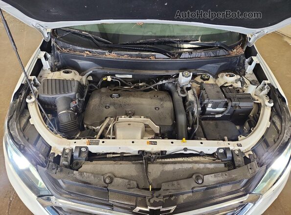 2GNAXTEX5J6206664 2018 CHEVROLET EQUINOX White Engine compartment view