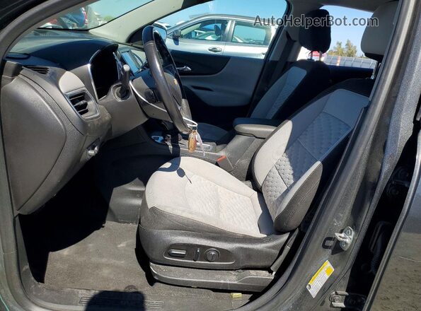 2GNAXTEX5J6336931 2018 CHEVROLET EQUINOX Gray Widok wnętrza z przodu