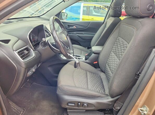 2GNAXTEX7J6282466 2018 CHEVROLET EQUINOX Brown Widok wnętrza z przodu