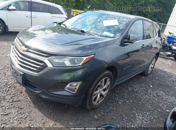 2GNAXTEX8J6175359 2018 CHEVROLET EQUINOX Black წინა მარცხენა ხედი სამი მეოთხედიდან