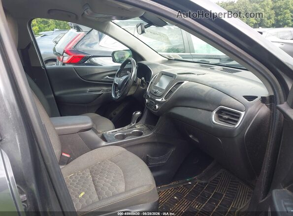 2GNAXTEX8J6175359 2018 CHEVROLET EQUINOX Black წინა სალონის ხედი
