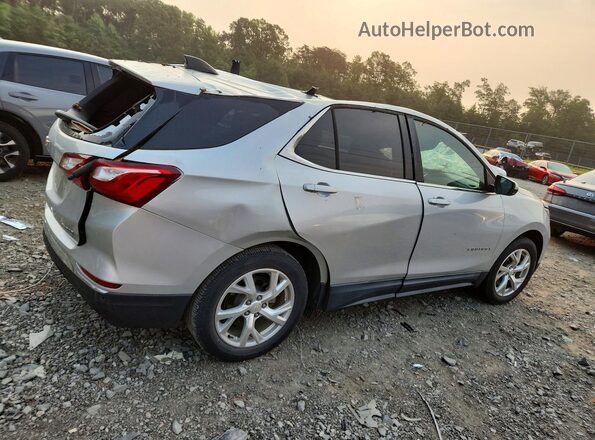 2GNAXTEXXJ6227803 2018 CHEVROLET EQUINOX Silver Trasero derecho