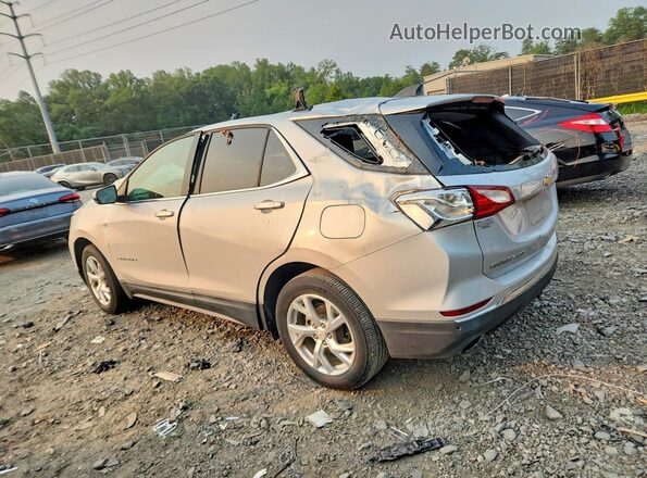 2GNAXTEXXJ6227803 2018 CHEVROLET EQUINOX Silver Trasero izquierdo