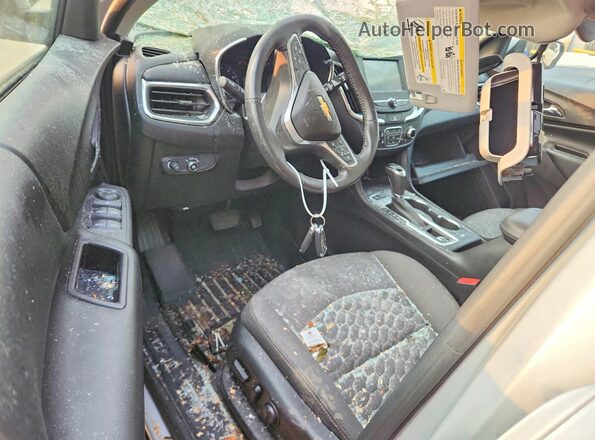 2GNAXTEXXJ6227803 2018 CHEVROLET EQUINOX Silver Vista del salpicadero