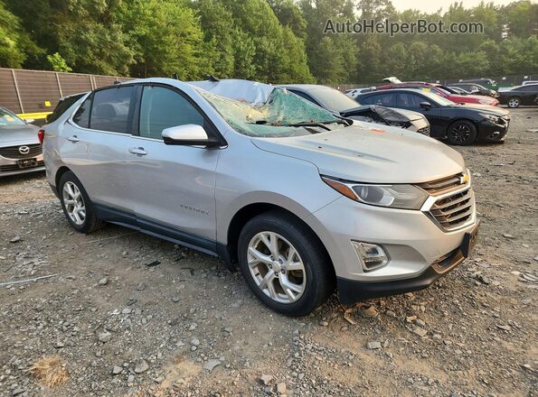 2GNAXTEXXJ6227803 2018 CHEVROLET EQUINOX Silver Delantero derecho