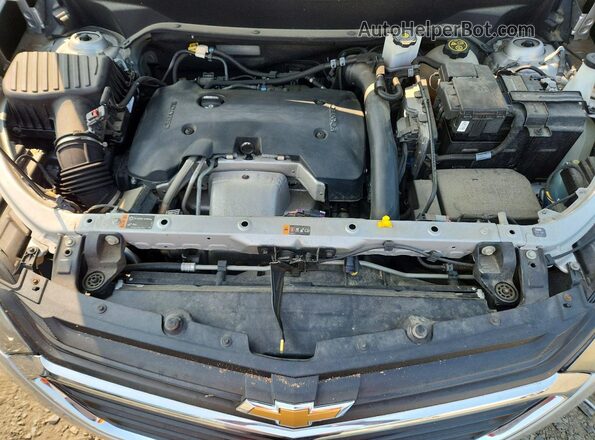2GNAXTEXXJ6227803 2018 CHEVROLET EQUINOX Silver Vista del compartimento del motor