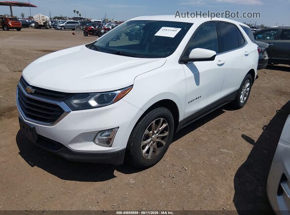2GNAXUEV0L6166789 2020 CHEVROLET EQUINOX Белый Передняя левая четверть