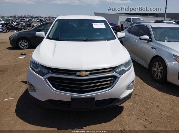 2GNAXUEV0L6166789 2020 CHEVROLET EQUINOX Белый Вид щитка приборов