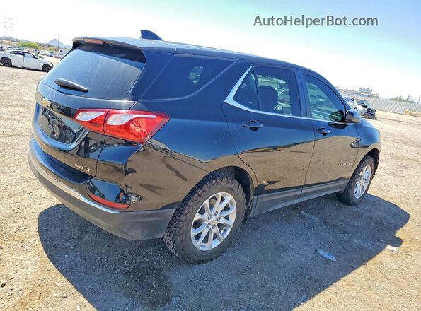 2GNAXUEV0M6160699 2021 CHEVROLET EQUINOX Черный Задняя правая четверть