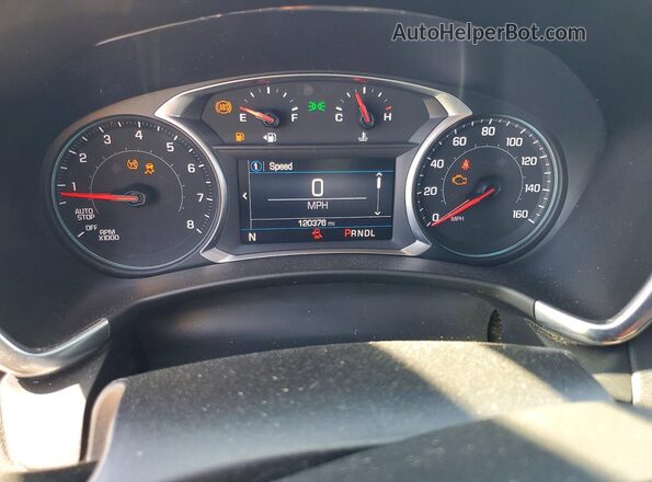 2GNAXUEV0M6160699 2021 CHEVROLET EQUINOX Черный Вид щитка приборов