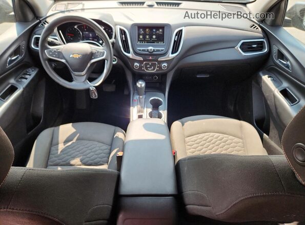 2GNAXUEV1K6174690 2019 CHEVROLET EQUINOX Black Вид панелі приладів