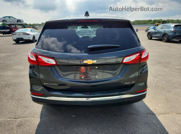 2GNAXUEV1K6174690 2019 CHEVROLET EQUINOX Black Вид ззаду