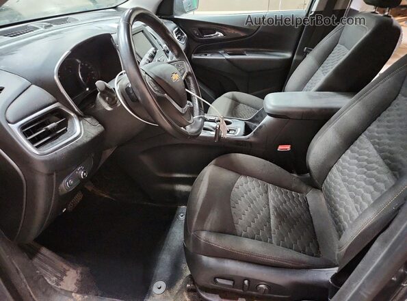 2GNAXUEV1K6238002 2019 CHEVROLET EQUINOX Charcoal Vista interior delantera