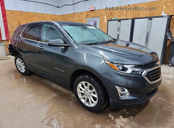 2GNAXUEV1K6238002 2019 CHEVROLET EQUINOX Charcoal Delantero derecho