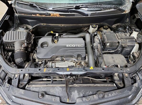 2GNAXUEV1K6238002 2019 CHEVROLET EQUINOX Charcoal Vista del compartimento del motor