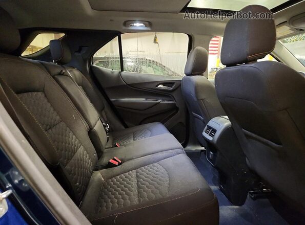 2GNAXUEV1K6288317 2019 CHEVROLET EQUINOX Blue Widok wnętrza z tyłu