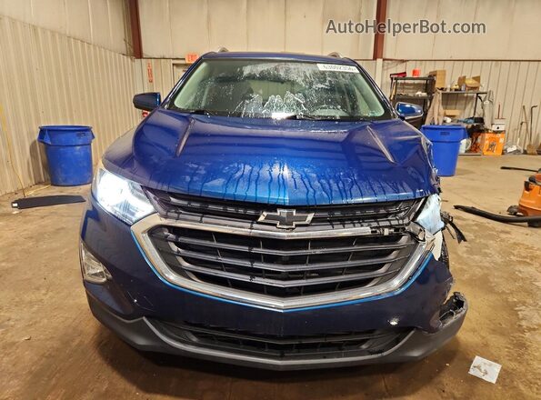 2GNAXUEV1K6288317 2019 CHEVROLET EQUINOX Blue Widok z przodu
