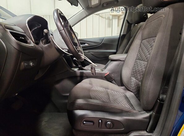 2GNAXUEV1K6288317 2019 CHEVROLET EQUINOX Blue Widok wnętrza z przodu
