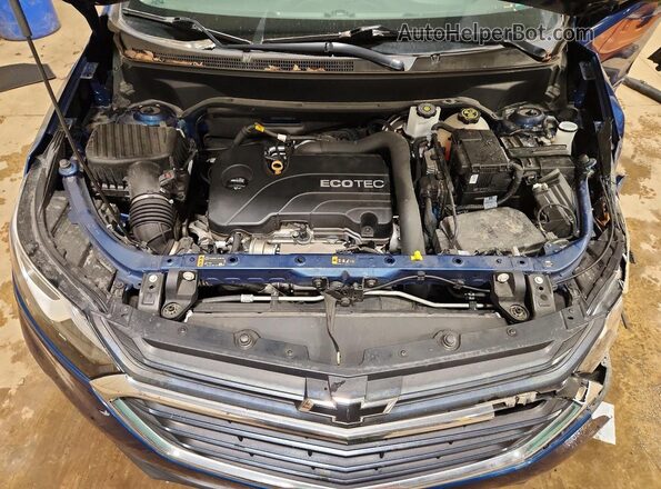 2GNAXUEV1K6288317 2019 CHEVROLET EQUINOX Blue Widok komory silnika