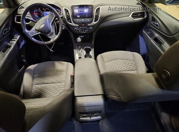 2GNAXUEV1K6288317 2019 CHEVROLET EQUINOX Blue Widok deski rozdzielczej