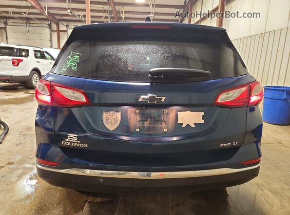 2GNAXUEV1K6288317 2019 CHEVROLET EQUINOX Blue Widok z tyłu