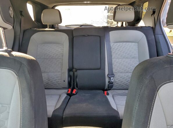 2GNAXUEV2K6211777 2019 CHEVROLET EQUINOX Black Rear seats view