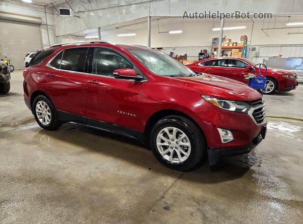 2GNAXUEV2K6251857 2019 CHEVROLET EQUINOX Red Przód prawy