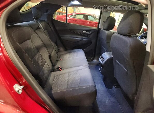 2GNAXUEV2K6251857 2019 CHEVROLET EQUINOX Red Widok wnętrza z tyłu