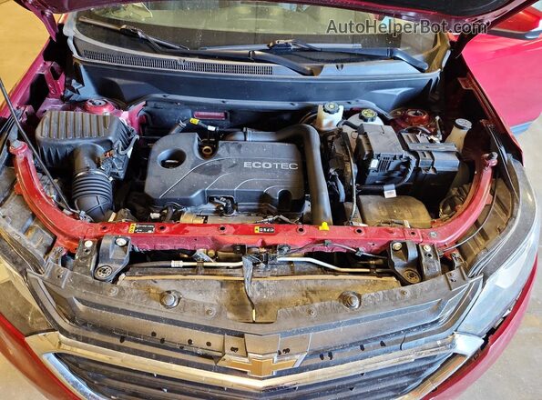 2GNAXUEV2K6251857 2019 CHEVROLET EQUINOX Red Widok komory silnika