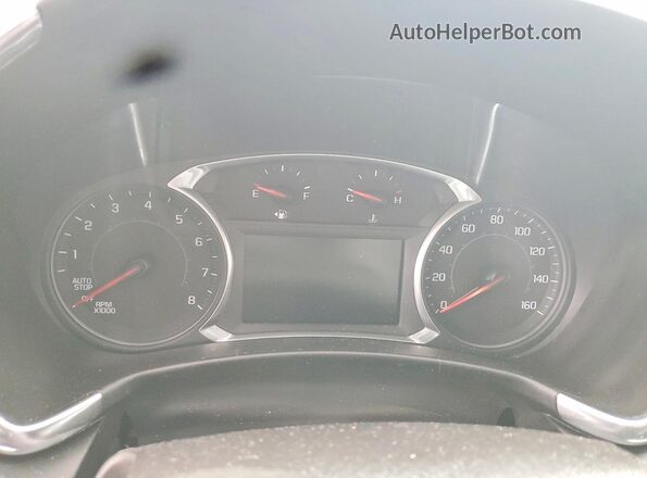 2GNAXUEV2K6265919 2019 CHEVROLET EQUINOX Синий Вид щитка приборов