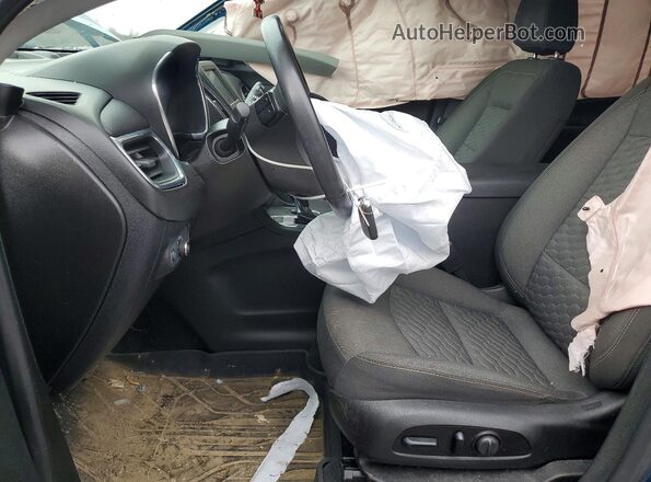 2GNAXUEV2K6265919 2019 CHEVROLET EQUINOX Синий Вид салона спереди