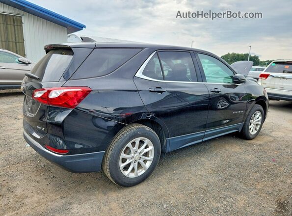 2GNAXUEV2L6135883 2020 CHEVROLET EQUINOX Black უკანა მარჯვენა