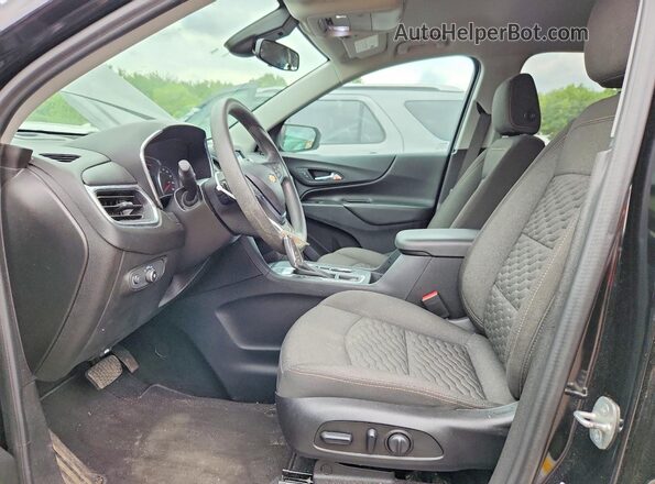 2GNAXUEV2L6135883 2020 CHEVROLET EQUINOX Black წინა სალონის ხედი