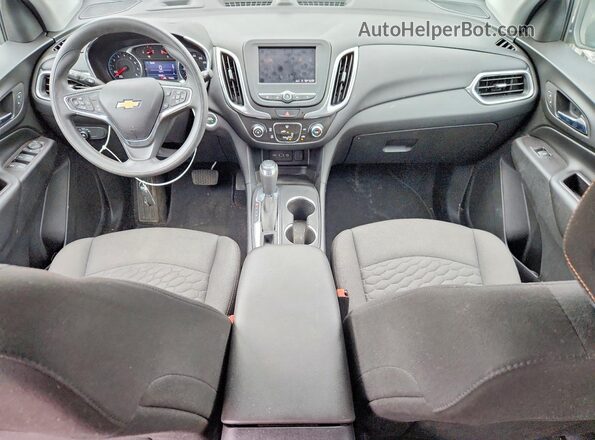 2GNAXUEV2L6135883 2020 CHEVROLET EQUINOX Black წინა პანელის ხედი