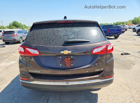 2GNAXUEV2L6219816 2020 CHEVROLET EQUINOX Brown Հետևի տեսք