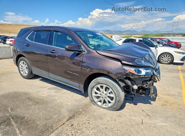 2GNAXUEV2L6219816 2020 CHEVROLET EQUINOX Brown Առջևի աջ