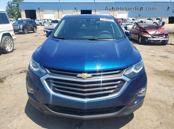 2GNAXUEV3K6252399 2019 CHEVROLET EQUINOX Blue Вид спереду
