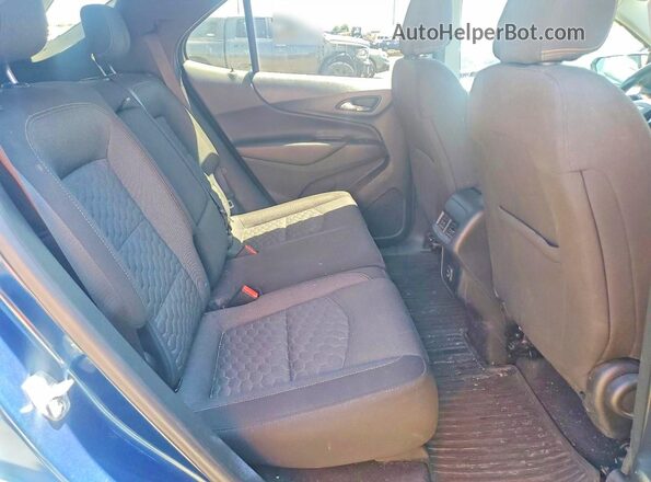 2GNAXUEV3K6252399 2019 CHEVROLET EQUINOX Blue Вид задньої частини салону