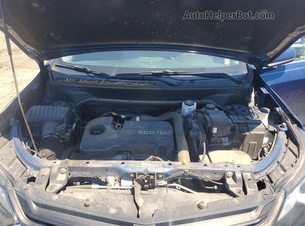 2GNAXUEV3K6252399 2019 CHEVROLET EQUINOX Blue Вид підкапотного простору