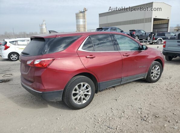 2GNAXUEV3L6259290 2020 CHEVROLET EQUINOX Red Widok deski rozdzielczej