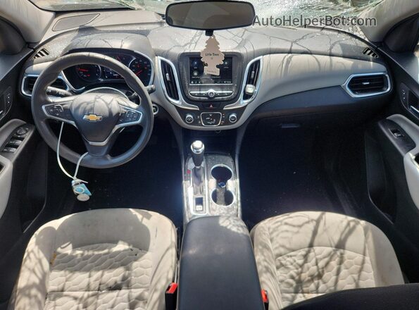 2GNAXUEV4K6145166 2019 CHEVROLET EQUINOX Gray Вид панелі приладів