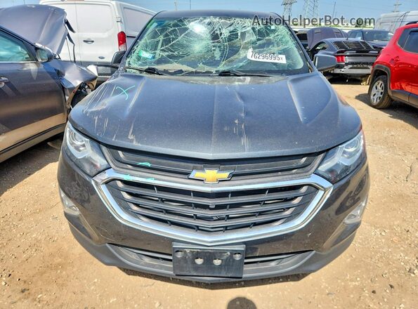 2GNAXUEV4K6145166 2019 CHEVROLET EQUINOX Gray Вид спереду