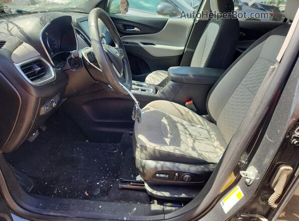 2GNAXUEV4K6145166 2019 CHEVROLET EQUINOX Gray Вид салону спереду