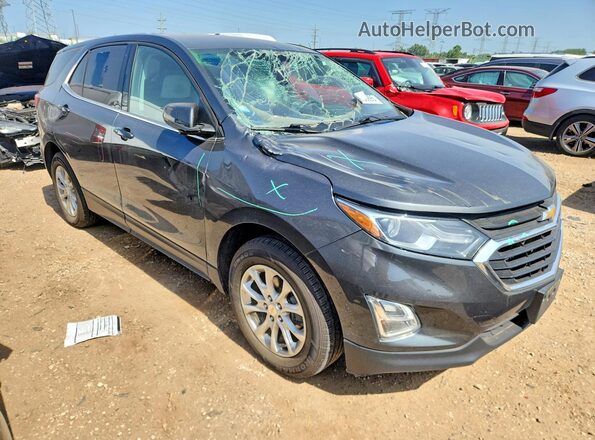 2GNAXUEV4K6145166 2019 CHEVROLET EQUINOX Gray Передня права чверть